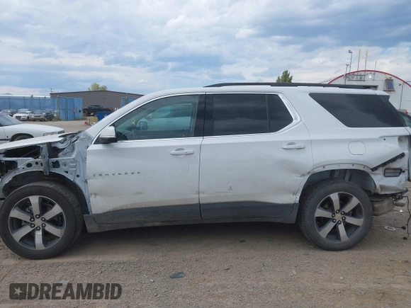 2021 Chevrolet Traverse LT Leather with VIN 1GNEVHKW1MJ213554, listed as a IAAI auction lot 40189535 with 70,232 mi miles. Bid and sale history available at carsss.com. Image 15.