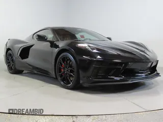 2023 Chevrolet Corvette 2LT with VIN 1G1YB2D4XP5137393, listed as a Copart auction lot 50206855 with 1 mi miles and Salvage Title. Bid and sale history available at carsss.com. Image 1.