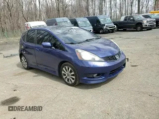 2013 Honda Fit Sport with VIN JHMGE8H56DC068174, listed as a Copart auction lot 50687815 with 106,629 mi miles and Salvage Title. Bid and sale history available at carsss.com. Image 11.