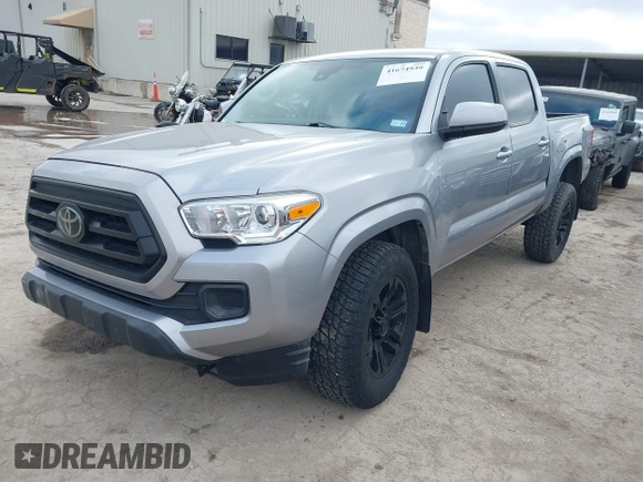 2021 Toyota Tacoma SR with VIN 5TFAX5GN7MX192500, listed as a IAAI auction lot 41674939 with 33,608 mi miles and . Bid and sale history available at DreamBid. Image 18.