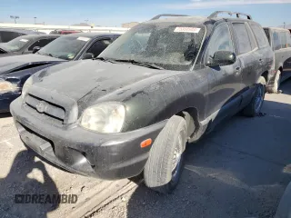 2006 Hyundai Santa Fe GLS with VIN KM8SC13D26U105043, listed as a Copart auction lot 75368984 with 197,229 mi miles and Non Repairable. Bid and sale history available at carsss.com. Image 1.
