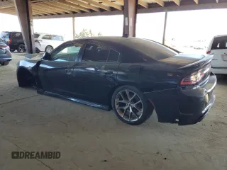 2020 Dodge Charger GT with VIN 2C3CDXHG4LH204722, listed as a Copart auction lot 47842515 with 124,913 mi miles and Salvage Title. Bid and sale history available at carsss.com. Image 2.