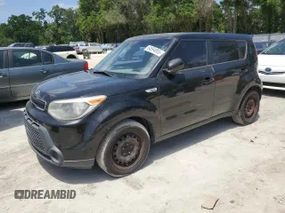 2015 Kia Soul + with VIN KNDJP3A58F7173163, listed as a Copart auction lot 54594855 with 158,120 mi miles and Clean Title. Bid and sale history available at carsss.com. Image 1.
