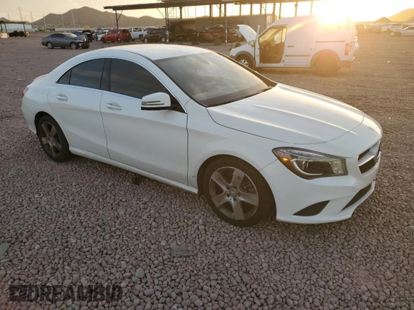 2015 Mercedes-Benz CLA 250 with VIN WDDSJ4EB1FN257788, listed as a Copart auction lot 55452535 with 145,533 mi miles and Salvage Title. Bid and sale history available at DreamBid. Image 4.