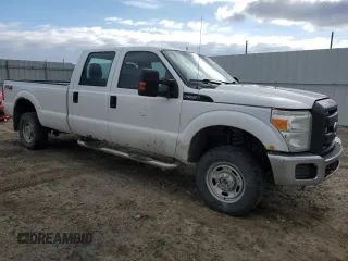 2014 Ford F-350 Platinum with VIN 1FT8W3B6XEEA11618, listed as a Copart auction lot 56959635 with 330,235 mi miles and Salvage title. Bid and sale history available at DreamBid. Image 4.