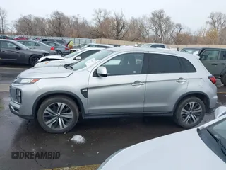 2020 Mitsubishi Outlander Sport ES 2.0 with VIN JA4AR3AU7LU024588, listed as a IAAI auction lot 41591589 with 117,495 mi miles. Bid and sale history available at carsss.com. Image 14.