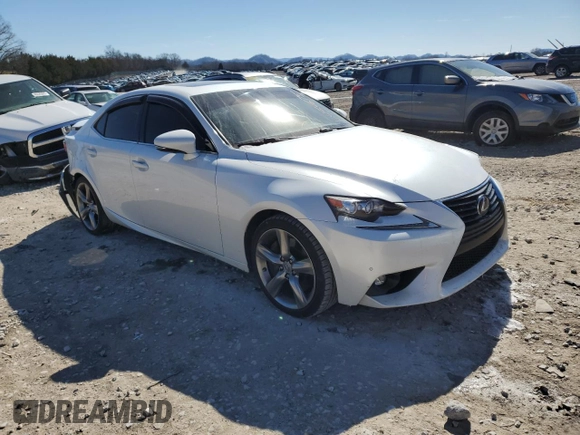 2016 Lexus IS 350 with VIN JTHBE1D24G5026575, listed as a Copart auction lot 46454675 with 102,619 mi miles and Salvage title. Bid and sale history available at DreamBid. Image 4.