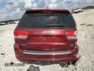 2020 Jeep Grand Cherokee Overland with VIN 1C4RJFCGXLC204095, listed as a Copart auction lot 43705155 with 34,569 mi miles and Non repairable. Bid and sale history available at DreamBid. Image 6.