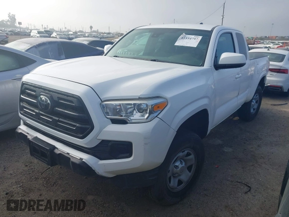 2019 Toyota Tacoma SR with VIN 5TFSX5EN0KX066774, listed as a IAAI auction lot 41534797 with 153,172 mi miles and . Bid and sale history available at DreamBid. Image 17.