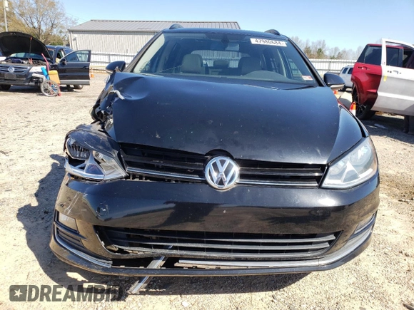 2016 Volkswagen Golf SportWagen TSI S with VIN 3VWC17AU7GM513111, listed as a Copart auction lot 47980684 with 74,502 mi miles. Bid and sale history available at carsss.com. Image 5.