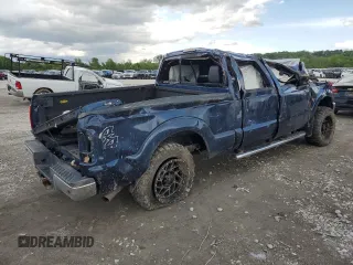 2013 Ford F-250 XL with VIN 1FT7W2B6XDEA57356, listed as a Copart auction lot 55127325 with Not provided miles and Salvage title. Bid and sale history available at DreamBid. Image 3.