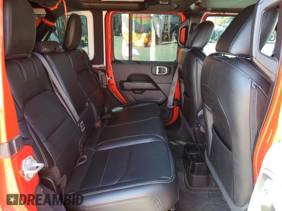 2021 Jeep Wrangler Unlimited Sahara with VIN 1C4JJXP64MW766076, listed as a Copart auction lot 54457195 with 92,421 mi miles and Salvage title. Bid and sale history available at DreamBid. Image 11.