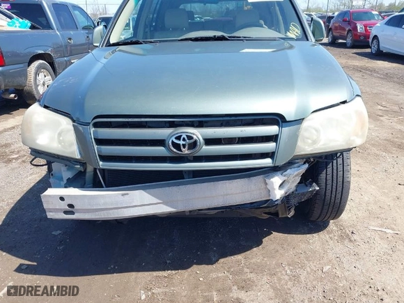 2005 Toyota Highlander with VIN JTEDP21A550059368, listed as a IAAI auction lot 41987392 with 164,599 mi miles. Bid and sale history available at carsss.com. Image 6.
