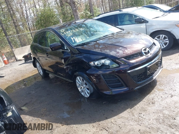 2011 Mazda CX-7 i Sport with VIN JM3ER2BM7B0371304, listed as a IAAI auction lot 41971176 with 167,837 mi miles. Bid and sale history available at carsss.com. Image 1.