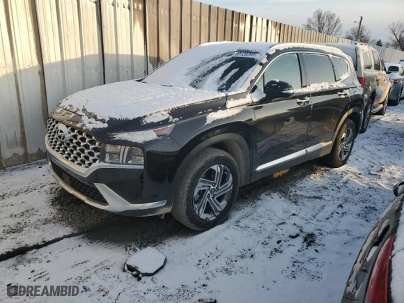 2023 Hyundai Santa Fe SEL with VIN 5NMS34AJ5PH620738, listed as a Copart auction lot 89128395 with 22,453 mi miles and Salvage Title. Bid and sale history available at carsss.com. Image 1.