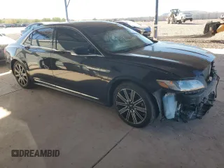 2017 Lincoln Continental Reserve with VIN 1LN6L9NP5H5606755, listed as a Copart auction lot 80775984 with 141,633 mi miles and Salvage Title. Bid and sale history available at carsss.com. Image 4.