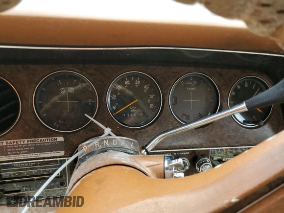 1978 Ford Thunderbird with VIN 8G87H140143, listed as a Copart auction lot 54939604 with 73,165 mi miles and Salvage Title. Bid and sale history available at DreamBid. Image 9.