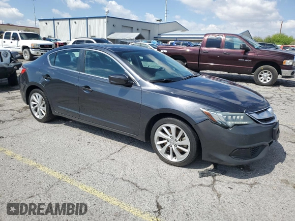2016 Acura ILX with VIN 19UDE2F32GA023785, listed as a Copart auction lot 55965835 with 134,568 mi miles and Salvage title. Bid and sale history available at DreamBid. Image 4.