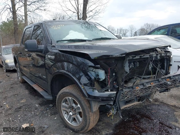 2017 Ford F-150 XL with VIN 1FTEW1EP5HFC55946, listed as a IAAI auction lot 41508349 with 127,290 mi miles. Bid and sale history available at carsss.com. Image 1.