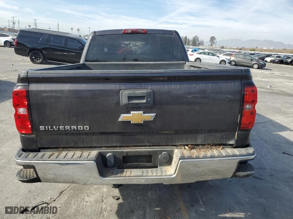 2015 Chevrolet Silverado 1500 LS with VIN 1GCRCPEH3FZ223546, listed as a Copart auction lot 43073265 with 0 mi miles and Non Repairable. Bid and sale history available at carsss.com. Image 6.