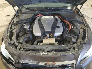 2014 Infiniti Q50 Hybrid Sport with VIN JN1AV7AR9EM702123, listed as a Copart auction lot 50310765 with 134,433 mi miles and Salvage Title. Bid and sale history available at DreamBid. Image 11.