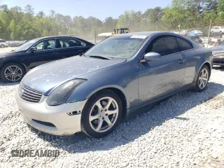 2007 Infiniti G35 Coupe with VIN JNKCV54E87M902432, listed as a Copart auction lot 53484485 with 155,030 mi miles and Salvage Title. Bid and sale history available at carsss.com. Image 1.