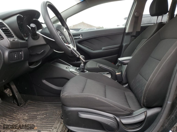 2016 Kia Forte LX with VIN KNAFK4A64G5578238, listed as a Copart auction lot 43078145 with 135,576 mi miles and Salvage Title. Bid and sale history available at carsss.com. Image 7.