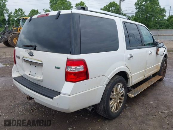 2011 Ford Expedition Limited with VIN 1FMJU2A51BEF15721, listed as a IAAI auction lot 42445824 with 258,534 mi miles and . Bid and sale history available at DreamBid. Image 4.