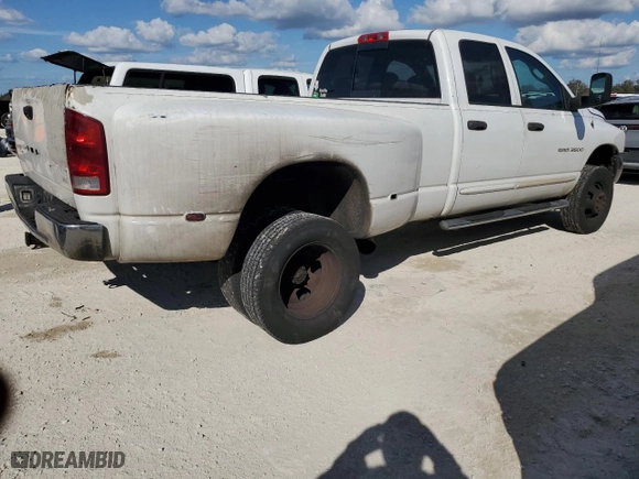 2005 Dodge Ram 3500 SLT with VIN 3D7MS48C85G707521, listed as a Copart auction lot 77564094 with 240,770 mi miles and Salvage Title. Bid and sale history available at carsss.com. Image 3.