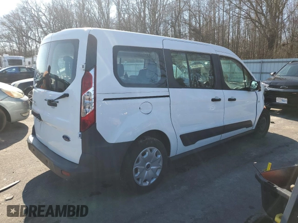 2018 Ford Transit Connect XL z VIN NM0GS9E72J1365534, wystawiony jako Copart lot #41708605 z przebiegiem 58 807 mil mil oraz Szkoda całkowita • Salvage title. Historia ofert i sprzedaży dostępna na DreamBid. Obrazek 3.
