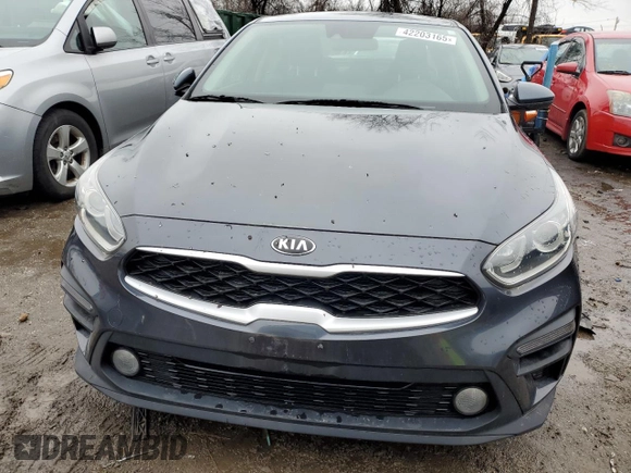 2021 Kia Forte FE with VIN 3KPF24AD2ME312430, listed as a Copart auction lot 42203165 with 50,406 mi miles and Salvage Title. Bid and sale history available at carsss.com. Image 5.