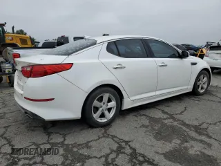 2015 Kia Optima LX z VIN KNAGM4A7XF5646760, wystawiony jako Copart lot #60365405 z przebiegiem 85 291 mil mil oraz Czysty tytuł • Clean title. Historia ofert i sprzedaży dostępna na DreamBid. Obrazek 3.