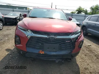 2022 Chevrolet Blazer RS with VIN 3GNKBKRS9NS116551, listed as a Copart auction lot 60444725 with 61,186 mi miles and Salvage title. Bid and sale history available at DreamBid. Image 5.
