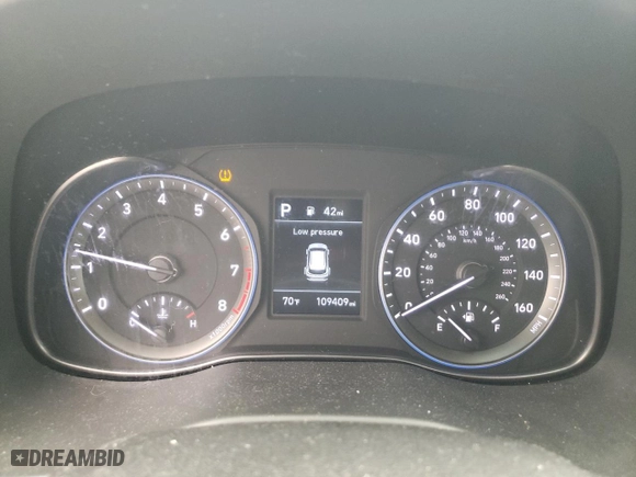 2020 Hyundai Kona SE with VIN KM8K12AA6LU475346, listed as a Copart auction lot 43869435 with 109,409 mi miles and Salvage Title. Bid and sale history available at carsss.com. Image 9.