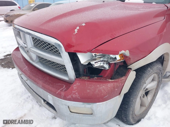 2010 Dodge Ram 1500 Sport with VIN 1D7RV1CT6AS215298, listed as a IAAI auction lot 41302229 with 299,836 mi miles. Bid and sale history available at carsss.com. Image 6.