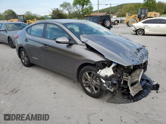 2018 Hyundai Elantra SEL with VIN 5NPD84LF3JH243159, listed as a Copart auction lot 53567995 with 127,906 mi miles and Salvage Title. Bid and sale history available at DreamBid. Image 4.