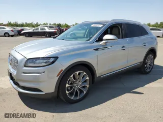 2021 Lincoln Nautilus Reserve with VIN 2LMPJ6K93MBL15843, listed as a Copart auction lot 66363503 with 18,215 mi miles. Bid and sale history available at carsss.com. Image 1.