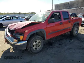 2005 Chevrolet Colorado 1SC LS Z85 with VIN 1GCDT136358248279, listed as a Copart auction lot 73784094 with 123,220 mi miles and Salvage title. Bid and sale history available at DreamBid. Image 1.