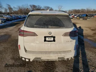 2022 BMW X5 M with VIN 5YMJU0C06N9K15414, listed as a Copart auction lot 46120325 with 0 mi miles and Salvage Title. Bid and sale history available at carsss.com. Image 6.