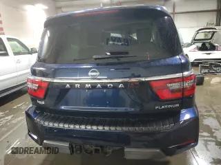 2021 Nissan Armada Platinum with VIN JN8AY2DBXM9791731, listed as a Copart auction lot 51018365 with Not provided miles and Non repairable. Bid and sale history available at DreamBid. Image 6.