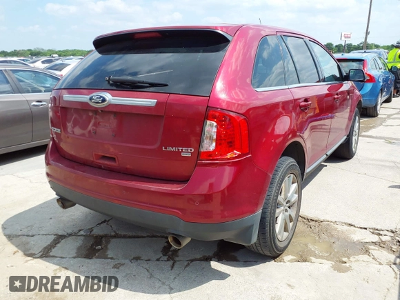2013 Ford Edge Limited with VIN 2FMDK4KC8DBA95045, listed as a IAAI auction lot 42058379 with 173,272 mi miles. Bid and sale history available at carsss.com. Image 4.