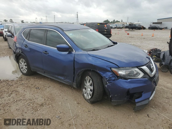 2017 Nissan Rogue S z VIN JN8AT2MTXHW135639, wystawiony jako Copart lot #55834815 z przebiegiem 145 571 mil mil oraz Szkoda całkowita • Salvage title. Historia ofert i sprzedaży dostępna na DreamBid. Obrazek 4.
