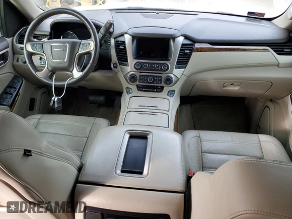 2015 GMC Yukon Denali with VIN 1GKS1CKJ5FR293612, listed as a Copart auction lot 47625975 with 98,533 mi miles and Salvage Title. Bid and sale history available at carsss.com. Image 8.