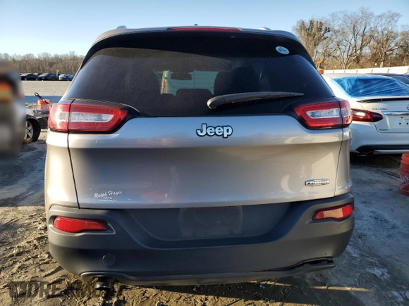2014 Jeep Cherokee Latitude with VIN 1C4PJLCB5EW225528, listed as a Copart auction lot 41489995 with 172,391 mi miles and Salvage Title. Bid and sale history available at carsss.com. Image 6.