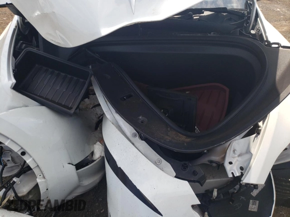 2024 Tesla Model Y with VIN 7SAYGDED9RF133701, listed as a Copart auction lot 64060785 with Not provided miles and Salvage title. Bid and sale history available at DreamBid. Image 12.