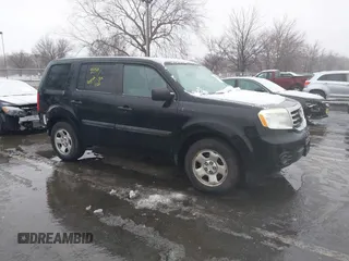 2015 Honda Pilot LX with VIN 5FNYF4H27FB020075, listed as a IAAI auction lot 41509926 with 1 mi miles. Bid and sale history available at carsss.com. Image 1.