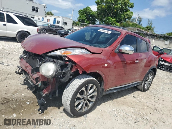2011 Nissan Juke SV with VIN JN8AF5MR2BT013914, listed as a Copart auction lot 52086285 with 138,561 mi miles and Salvage Title. Bid and sale history available at carsss.com. Image 1.