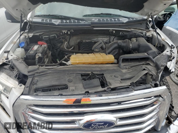 2017 Ford F-150 XL with VIN 1FTEW1EF7HKC10263, listed as a Copart auction lot 60650175 with 167,319 mi miles and Salvage title. Bid and sale history available at DreamBid. Image 11.