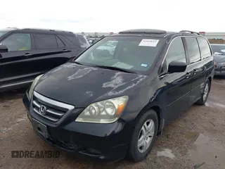 2007 Honda Odyssey EX-L with VIN 5FNRL38737B068886, listed as a IAAI auction lot 42169653 with 180,337 mi miles. Bid and sale history available at carsss.com. Image 2.