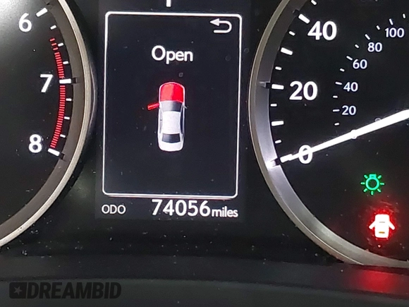 2015 Lexus IS 250 with VIN JTHCF1D25F5025063, listed as a IAAI auction lot 42727110 with 74,056 mi miles and . Bid and sale history available at DreamBid. Image 15.
